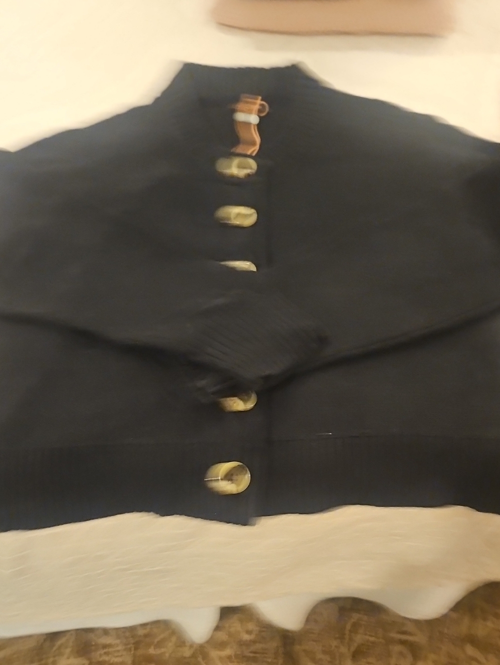 Quince Cropped Cardigan, M, VG Condition